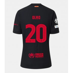 Barcelona Dani Olmo #20 Udebanetrøje 2024-25 Kort ærmer